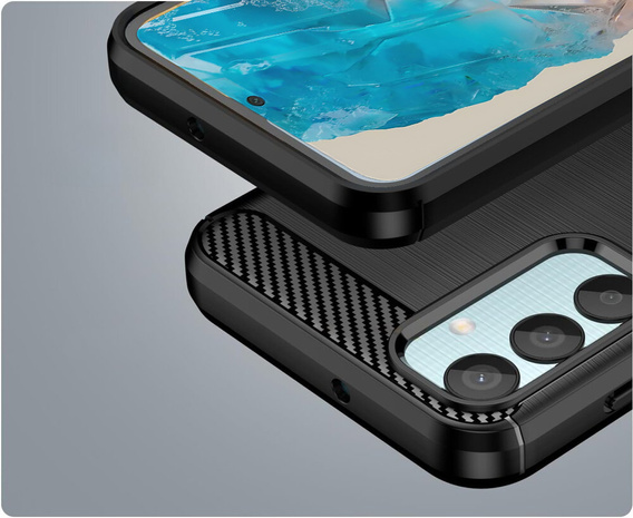 Case for Samsung Galaxy M35, Carbon, black