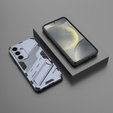 Case for Samsung Galaxy A36 5G, Military kickstand, dark blue