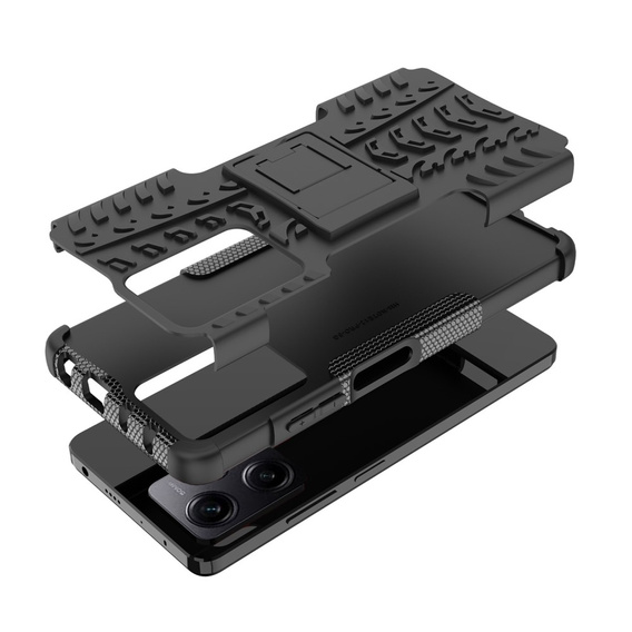 Case for Xiaomi POCO X5 Pro 5G, Tire Armor, black