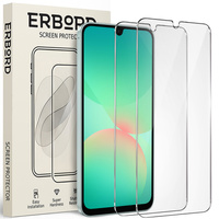 2x Tempered Glass ERBORD 9H Hard Glass for phone screen for Samsung Galaxy A26 5G