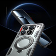 Case for Xiaomi 14T Pro, Military MagSafe, silver