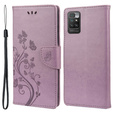 Flip case for Xiaomi Redmi 10, Butterfly, purple