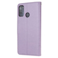 Flip case for Motorola Moto G50, Butterfly, purple