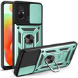 Case for Xiaomi Redmi 12C, CamShield Slide, green