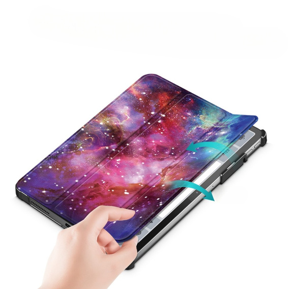 Case for Lenovo Tab P11 Pro Gen 2 TB132FU TB132XU 11.2", with flap, galaxy