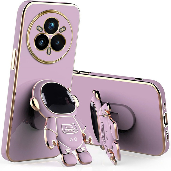 Case for Realme 14 Pro 5G, Astronaut, purple