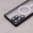 Magnetic Dual Glass MagSafe case for Samsung Galaxy S23 Ultra, black