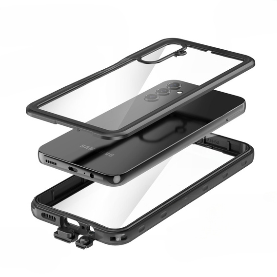 IP68 Waterproof Case for Samsung Galaxy A14 5G, black