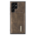 Case for Samsung Galaxy S23 Ultra, DG.MING 2in1, brown