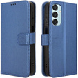 Flip case for Samsung Galaxy M15 5G, Wallet Smart Magnet, blue