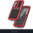 Armored case for Samsung Galaxy S25, R-JUST, red