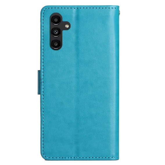 Flip case for Samsung Galaxy A55 5G, Wallet, Butterfly, purple