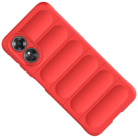 Case for Oppo A17, Gaming Shockproof, red