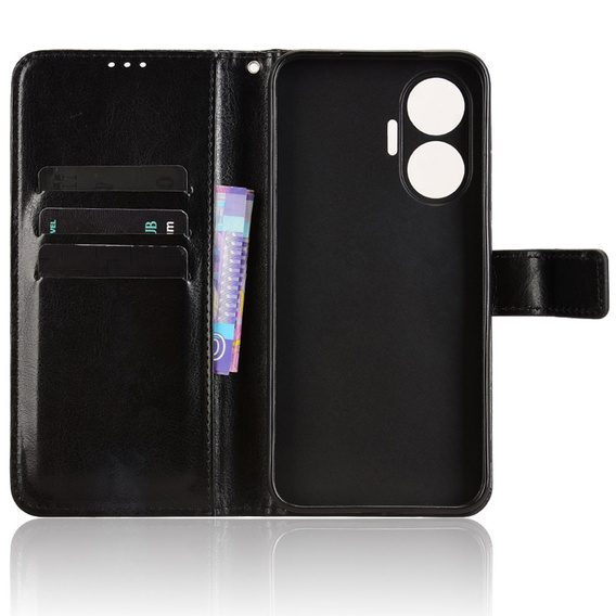 Crazy Horse Wallet flip case for Xiaomi Poco F7 5G
