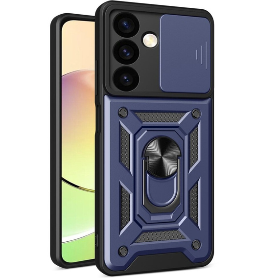 Case for Samsung Galaxy S24+ Plus, CamShield Slide, blue