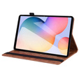 Case for Samsung Galaxy Tab S6 Lite, Classic, with space for stylus, brown