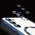 Case for Samsung Galaxy S25, Electro MagSafe, dark blue + Screen Glass