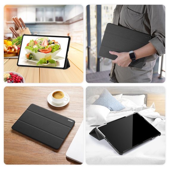 Case for Samsung Galaxy Tab S9 Ultra 14.6", Dux Ducis Domo, black