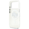 Karl Lagerfeld IML Glitter Karl and Choupette MagSafe Case for iPhone 17 Pro