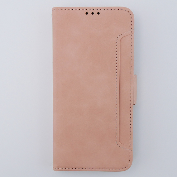 Flip case for Motorola Moto G54 5G, Card Slot, pink