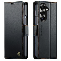 CASEME Litchi Wallet flip case for Samsung Galaxy Z Fold7 5G