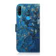 Flip case for Huawei P30 Lite, Wallet, tree, blue