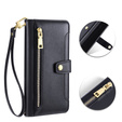 Flip case for iPhone 14 Pro Max, Wallet Zipper Pocket, black