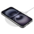 MagSafe Magnetic Case for iPhone 16, ERBORD CrystalMag, transparent + Glass for screen