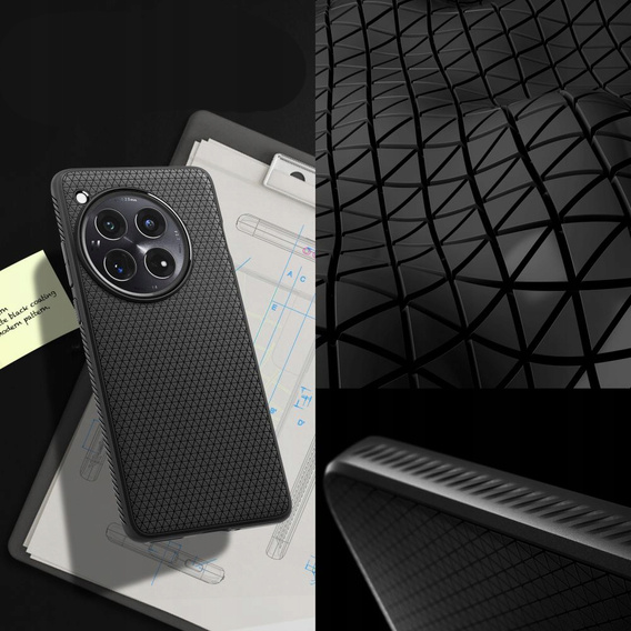 Spigen Liquid Air Case Black for OnePlus 12 5G