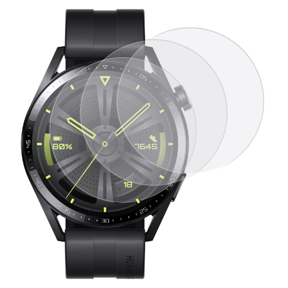 3x ERBORD hydrogel film for Huawei Watch GT 3 46mm