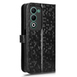 Flip case for Oppo A5 5G / A5m, Wallet Rhombus, black