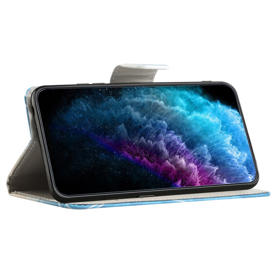 Flip case for Samsung Galaxy M15 5G, Wallet, Don't Touch My Phone black