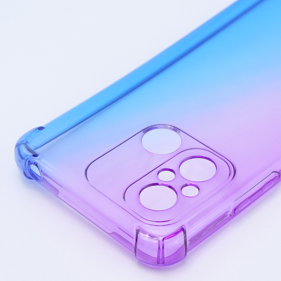 Case for Xiaomi Redmi 12C, Gradient Dropproof, Purple / blue