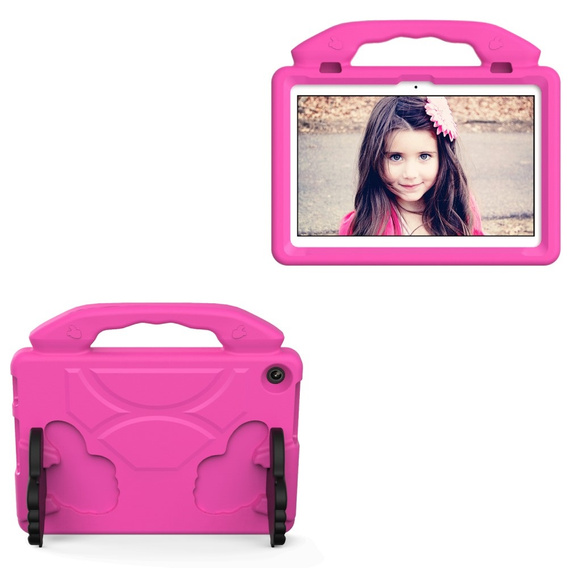 Children's Case for Lenovo Tab M10 10.1 Gen 3 TB-328FU/TB-328XU, Children's Case with Holder, pink