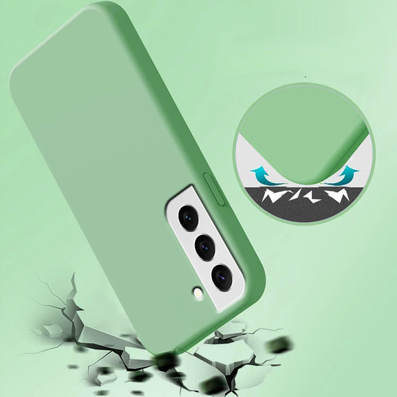 Case for Samsung Galaxy S22 5G, Silicone Lite, mint