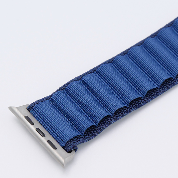 Nylon Strap for Apple Watch 1/2/3/4/5/6/7/8/SE/ULTRA 42/44/45/49mm, Dark blue