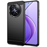 Case for Realme 12, Carbon, black