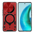 Armor case for Honor Magic 6 Lite 5G, CamShield Slide, red