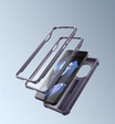 Armored case for OnePlus 13, Dexnor Full Body (Two Frames), purple