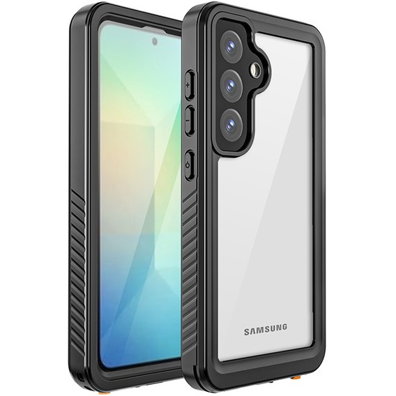 IP68 Waterproof Case for Samsung Galaxy S25+ Plus, black