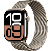 Milanese bracelet for Apple Watch 1/2/3/4/5/6/7/8/SE/ULTRA (42/44/45/49 MM) - Champagne Gold