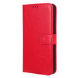 Flip case for Realme 11 Pro 5G / Pro+ 5G, Crazy Horse Wallet, red