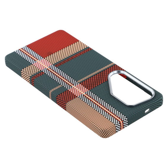 MagSafe's Samsung Galaxy S25 Ultra Case, Carbon Fiber, red / green