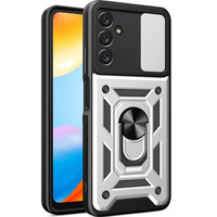 Case for Samsung Galaxy A14 4G/5G, CamShield Slide, silver