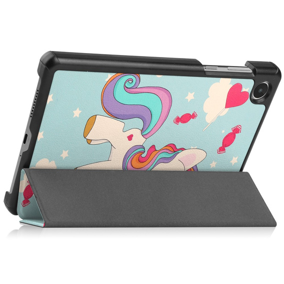 Case for Lenovo Tab M8 Gen 4 TB-300FU, Smartcase, unicorn