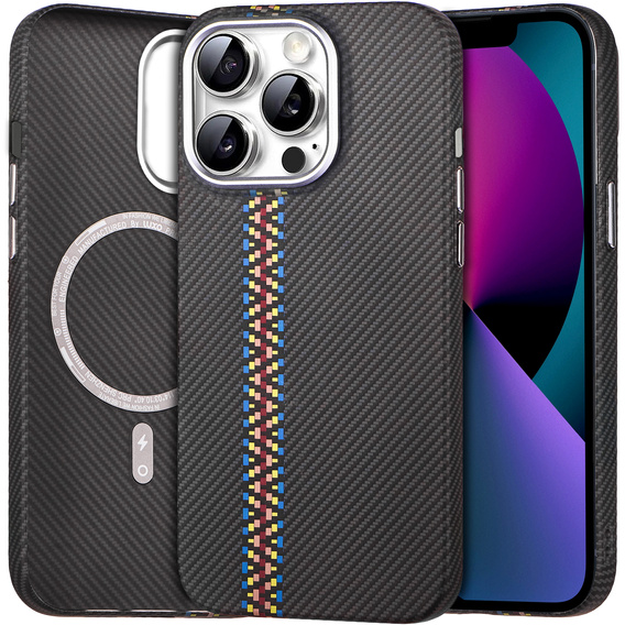 MagSafe's iPhone 13 Case, Carbon Fiber, black