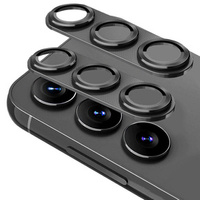 2x ERBORD tempered glass for camera to Samsung Galaxy S24+ Plus, black