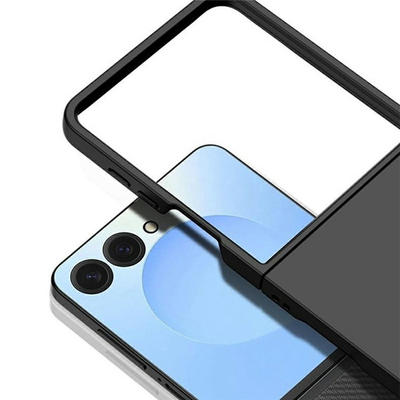 Case with toughened outer screen glass for Samsung Galaxy Z Flip7