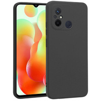 Case for Xiaomi Redmi 12C, Silicone Lite, black
