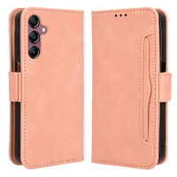 Flip case for Samsung Galaxy A15 4G / 5G, Card Slot, pink